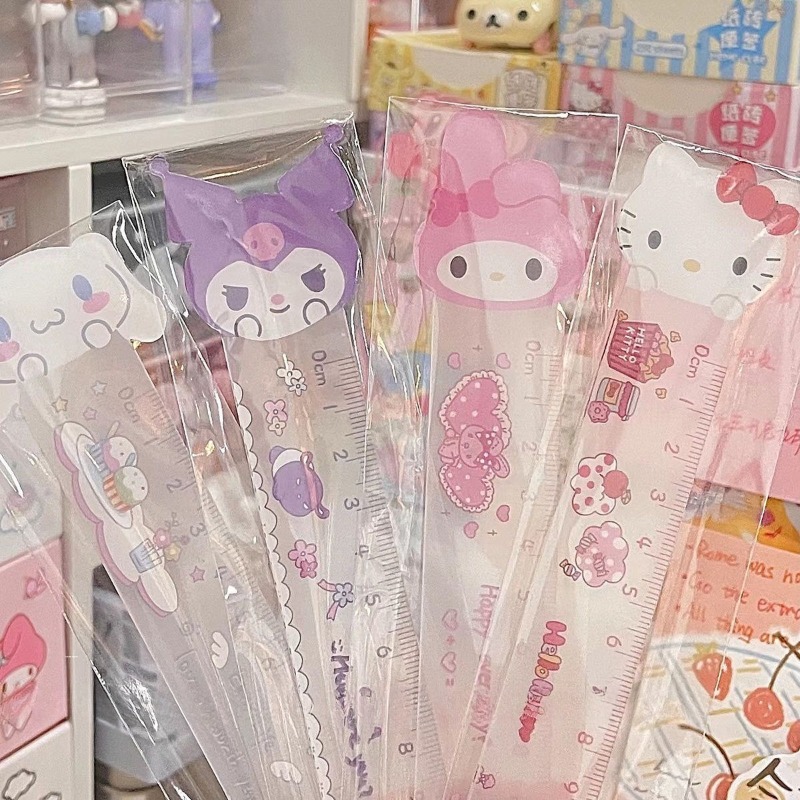 Tech For Office - Cinnamoroll Ruler Cute Sanrio Straight Edge