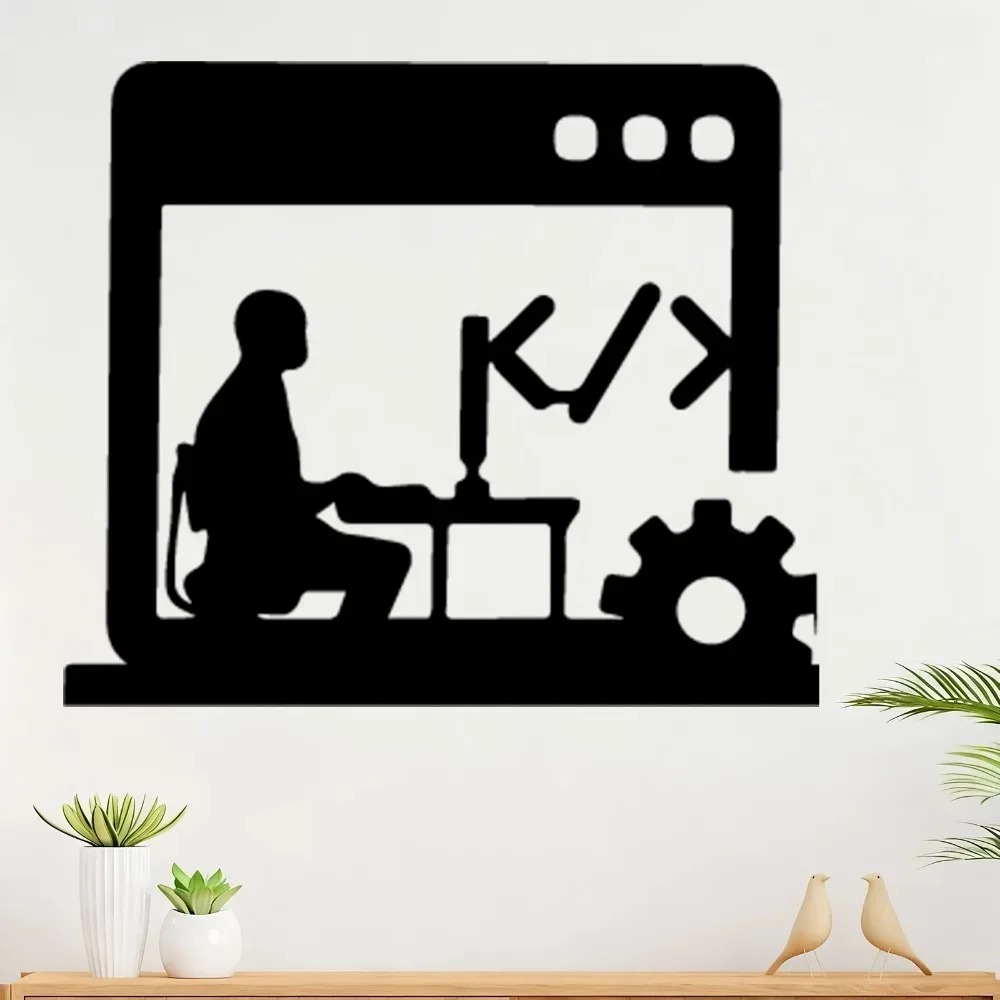 Tech Office Wall Decor - Metal Wall Art Tech Gifts, Software