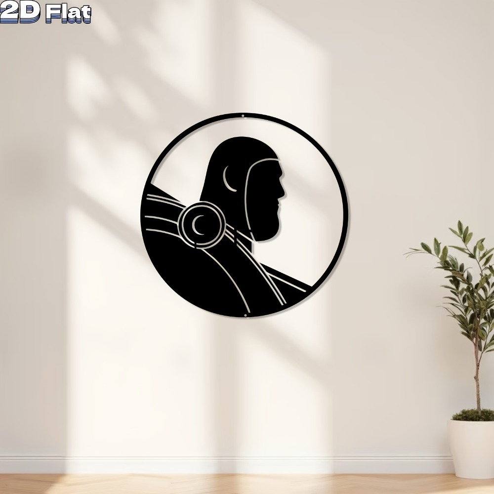Modern Robot Aluminum Wall Art - đánh giá và giá Tech Office Wall Decor