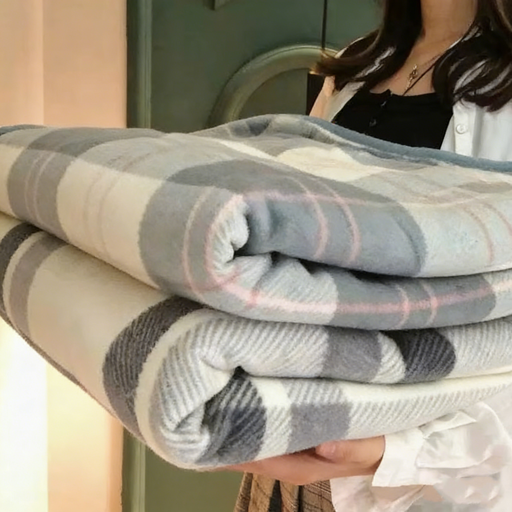 1pc Wearable Blankets Shawl Bl - đánh giá và giá Tech For Office
