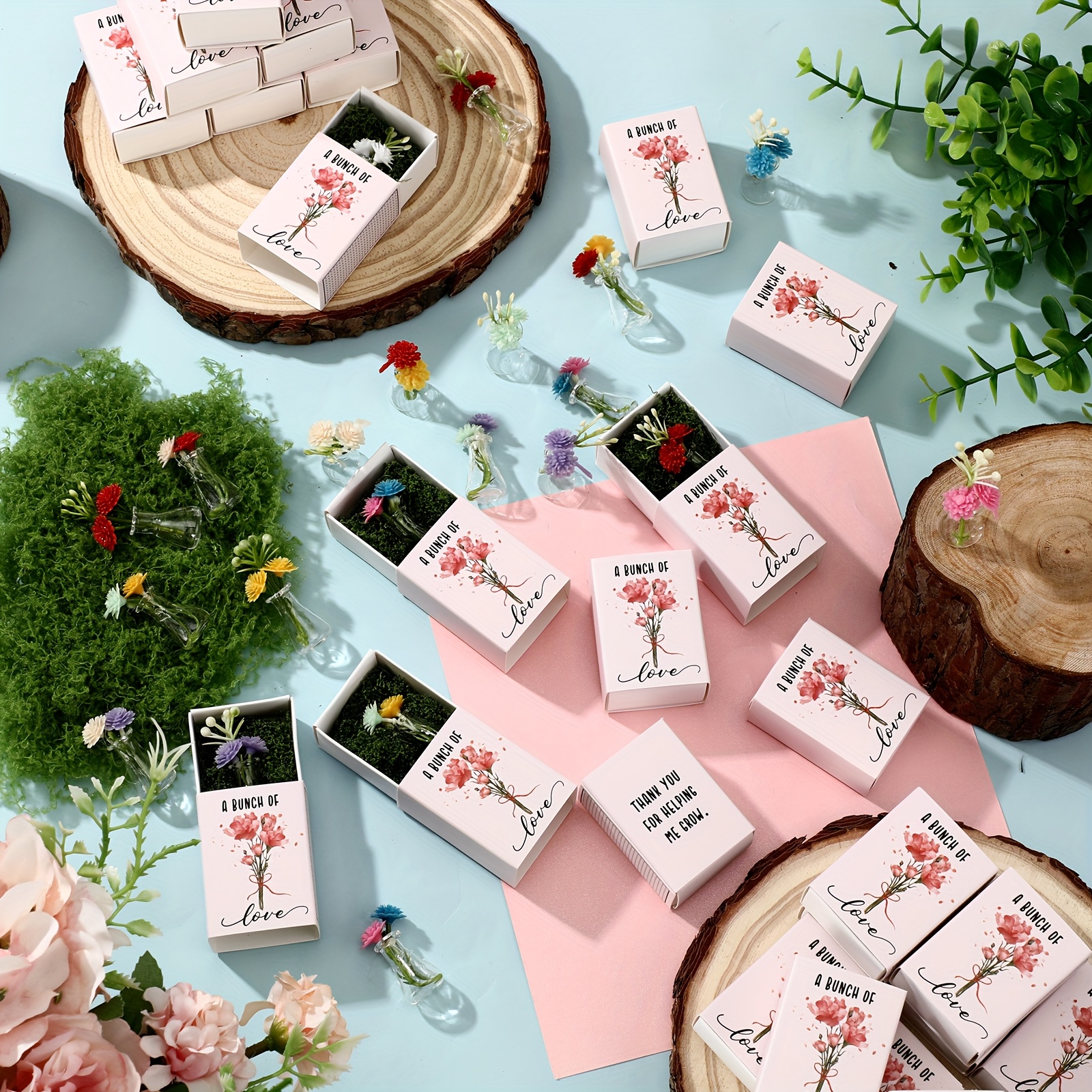 50 Bulk Mini Bud Vase with Sma - đánh giá và giá Tech For Office