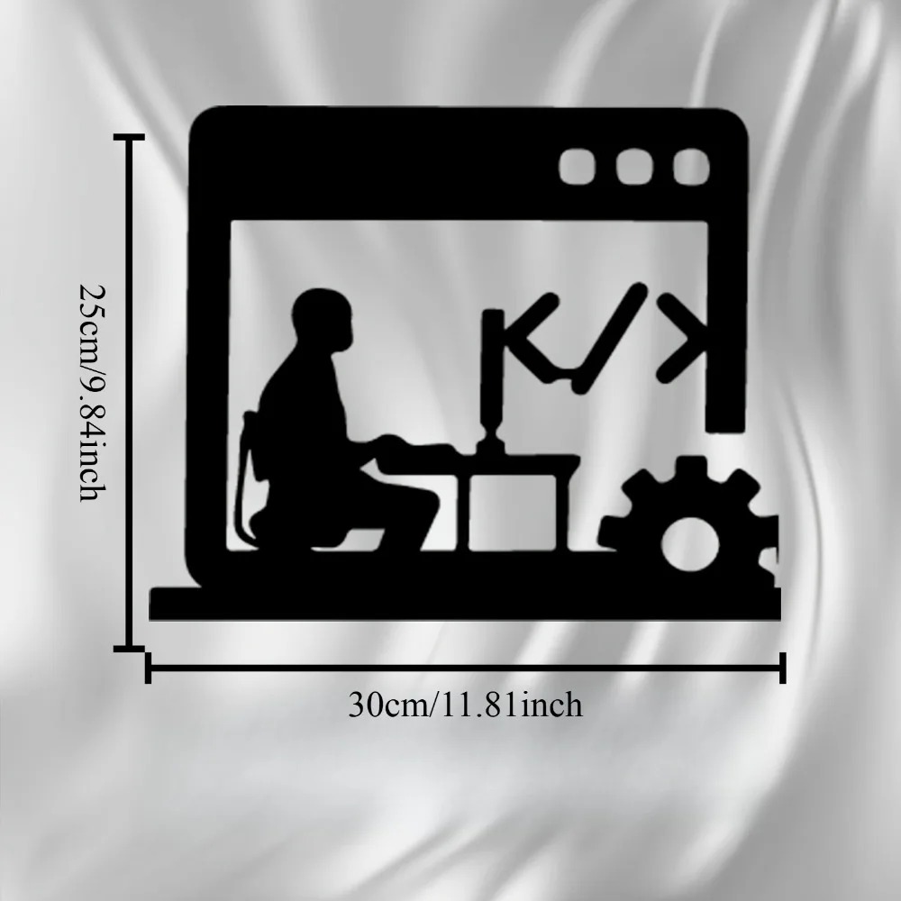 Metal Wall Art Decor Silhouett - đánh giá và giá Tech Office Wall Decor