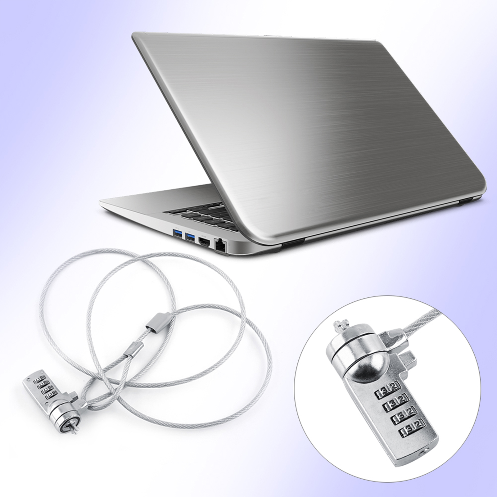 Laptop Theft Deterrent Laptop  - đánh giá và giá Cable Lock Laptop