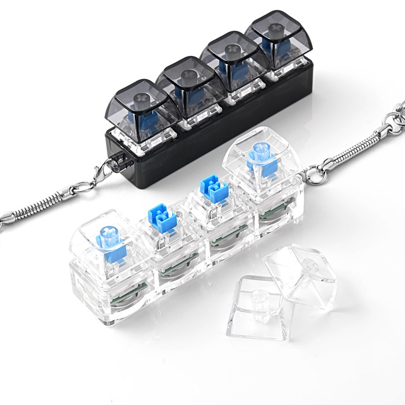 4Keys Mechanical Keyboard Keyc - đánh giá và giá Office Hi Tech