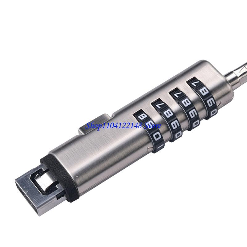 P9FA 4 Digital Universal Lock  - đánh giá và giá Cable Lock Laptop