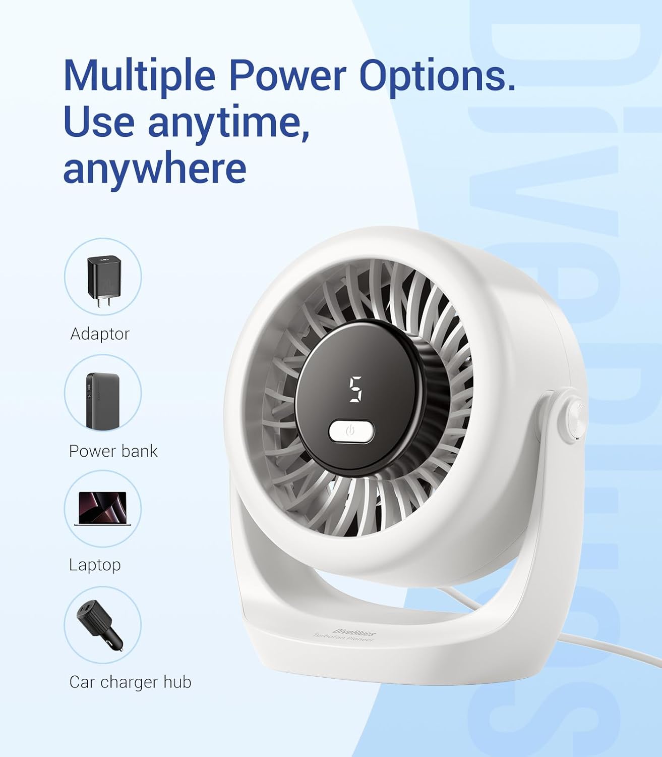 USB Desk Turbo Fan, Ultra-Quie - đánh giá và giá Tech For Office