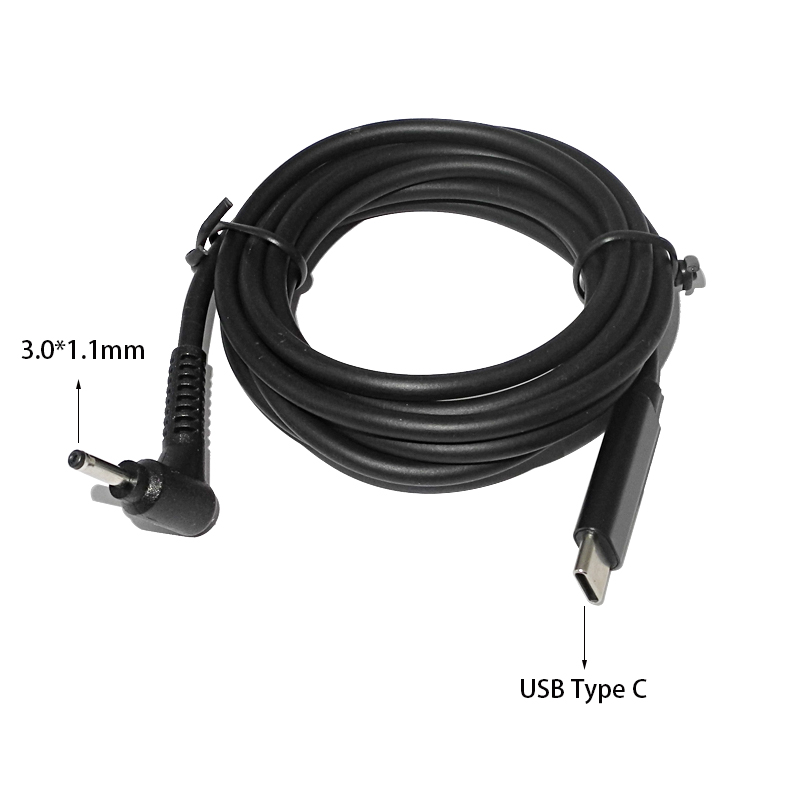 USB Type C to DC 3.0x1.1mm 3.0 - đánh giá và giá Cable Lock Laptop