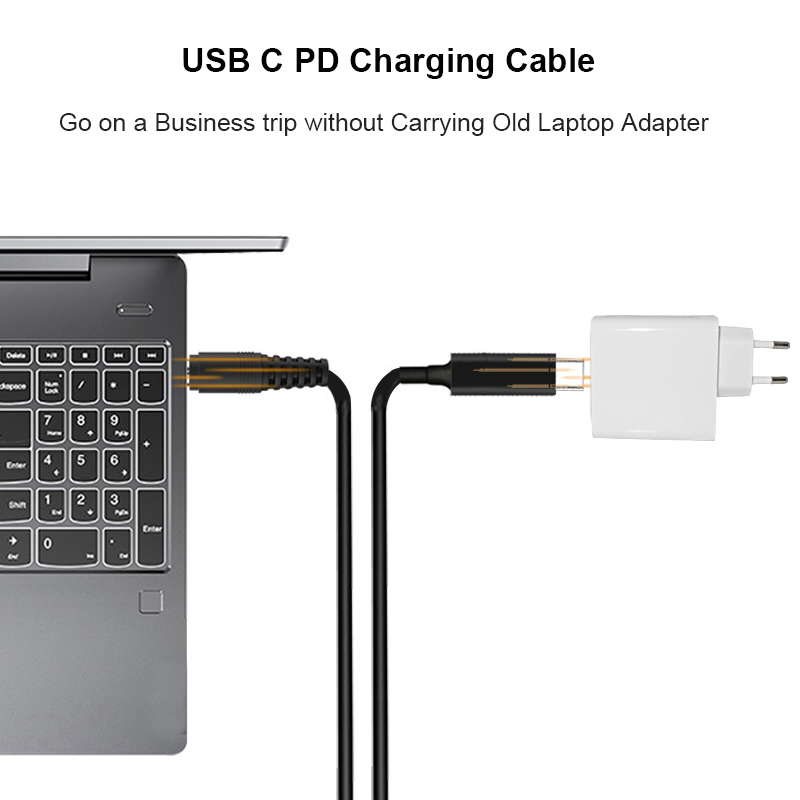 USB Type C to DC 3.0x1.1mm 3.0 - đánh giá và giá Cable Lock Laptop