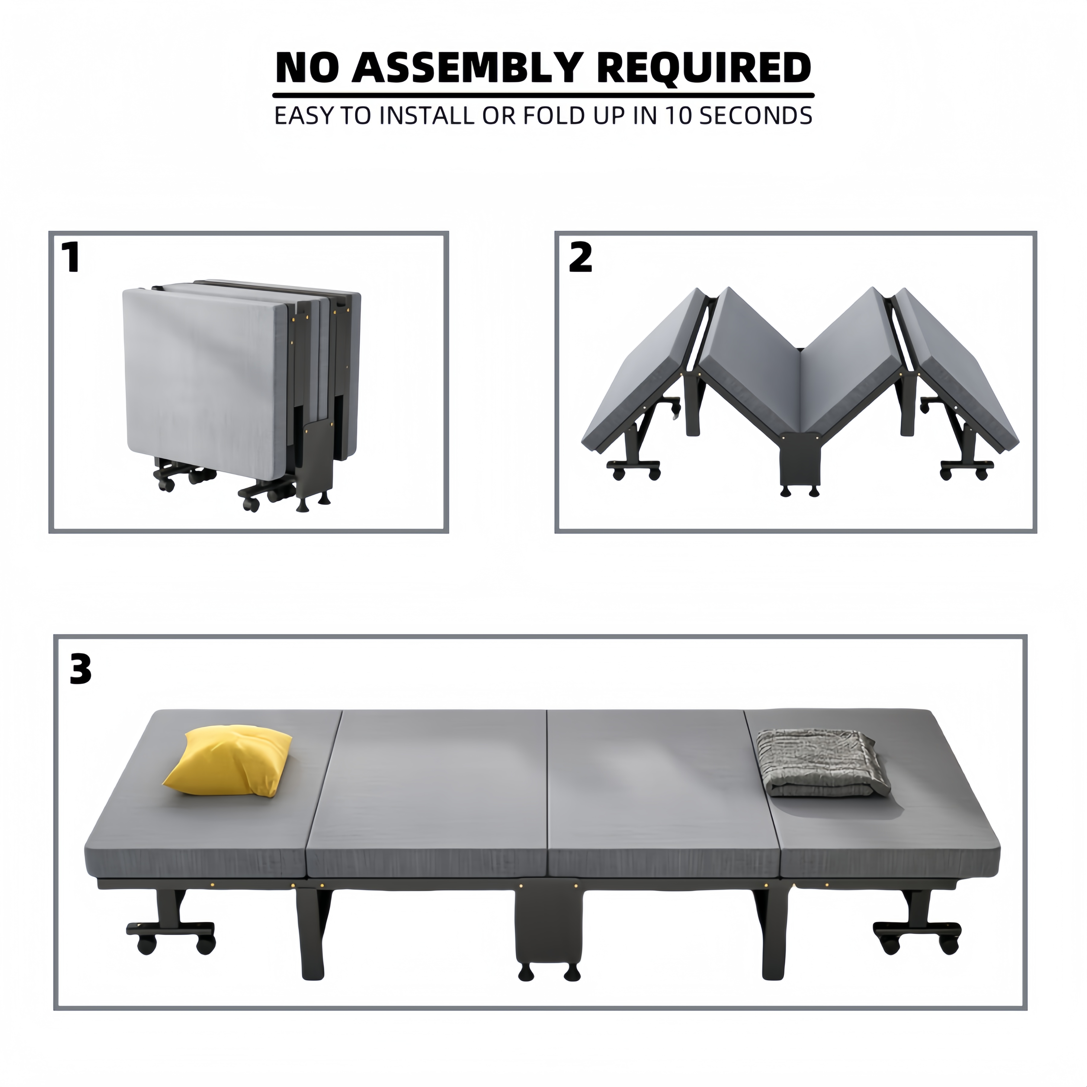 1 Dust Cover for a Folding Bed - đánh giá và giá Office Tech Furniture