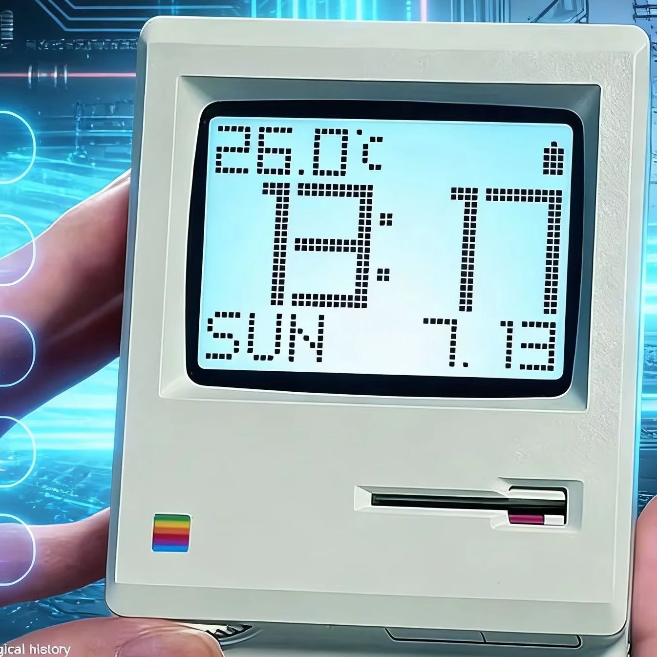 Retro Nostalgic Maclock Alarm  - đánh giá và giá Office Tech Furniture