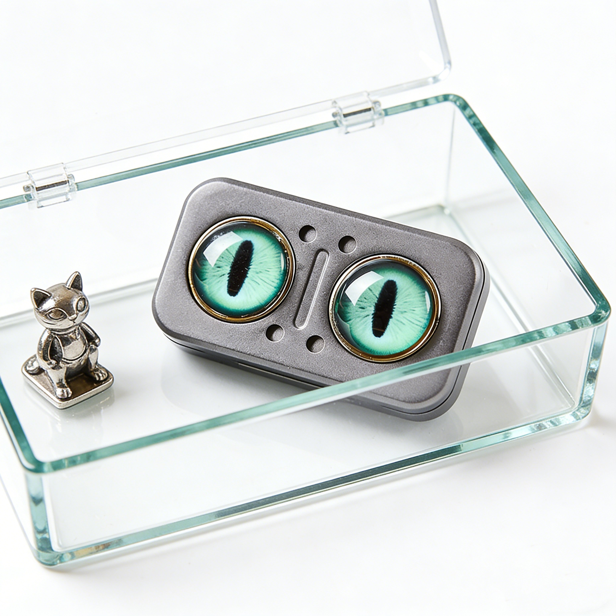 Premium Metal Cat Eye Fidget T - đánh giá và giá Office Hi Tech