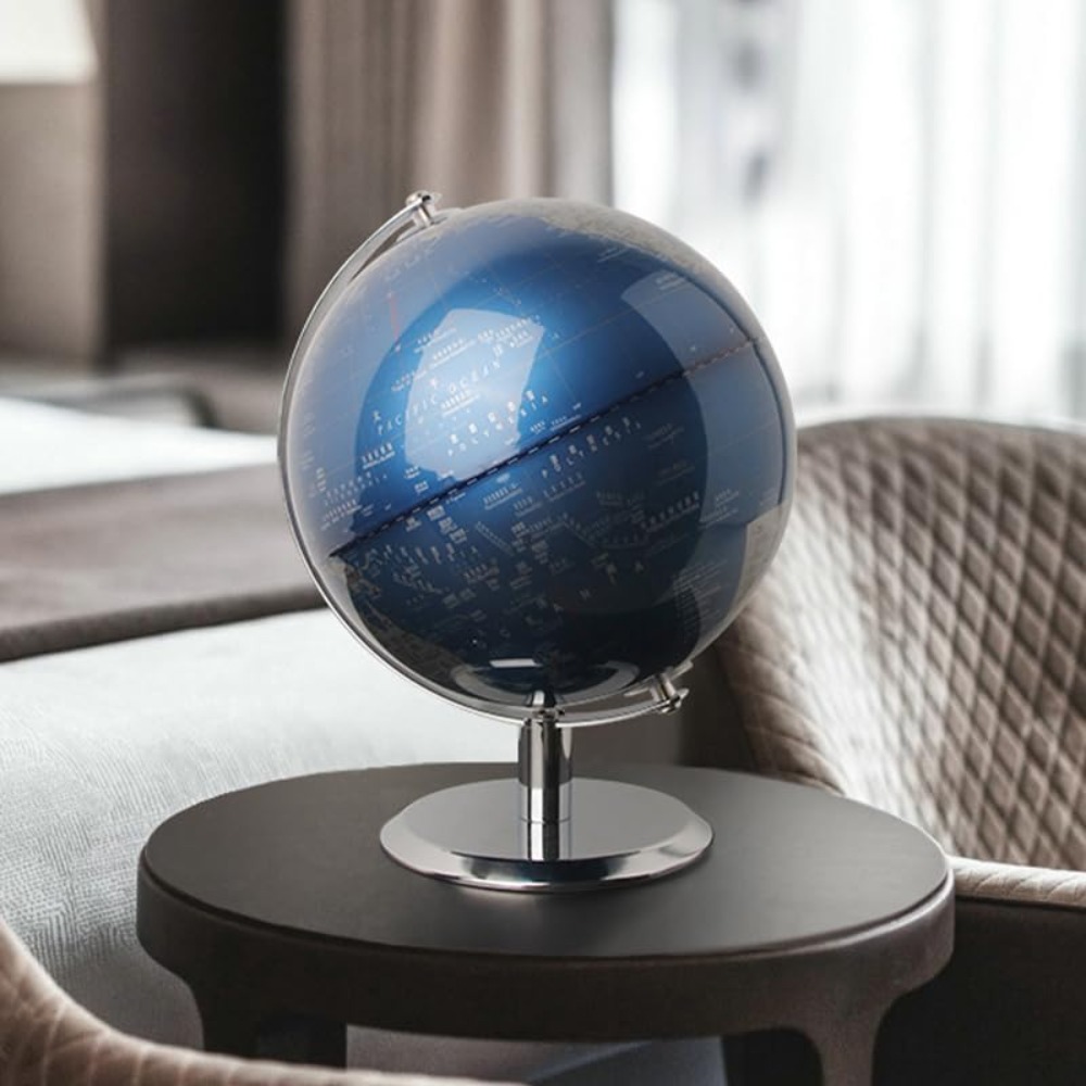 8 Inch World Globe with Stainl - đánh giá và giá Tech For Office