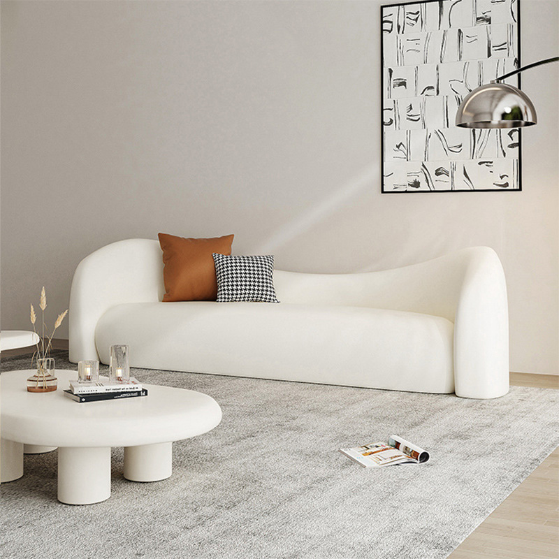 Elegant White Living Room Curv - đánh giá và giá Office Tech Furniture
