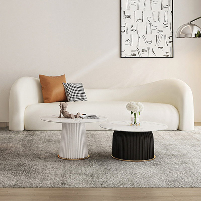 Elegant White Living Room Curv - đánh giá và giá Office Tech Furniture