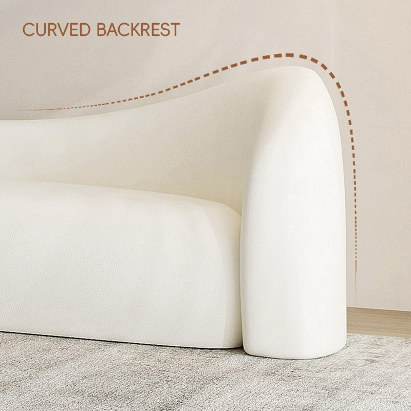 Elegant White Living Room Curv - đánh giá và giá Office Tech Furniture