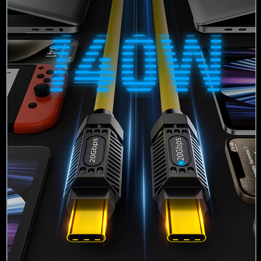 USB Type C Data Cable 8K 20Gbp - đánh giá và giá Cable Lock Laptop