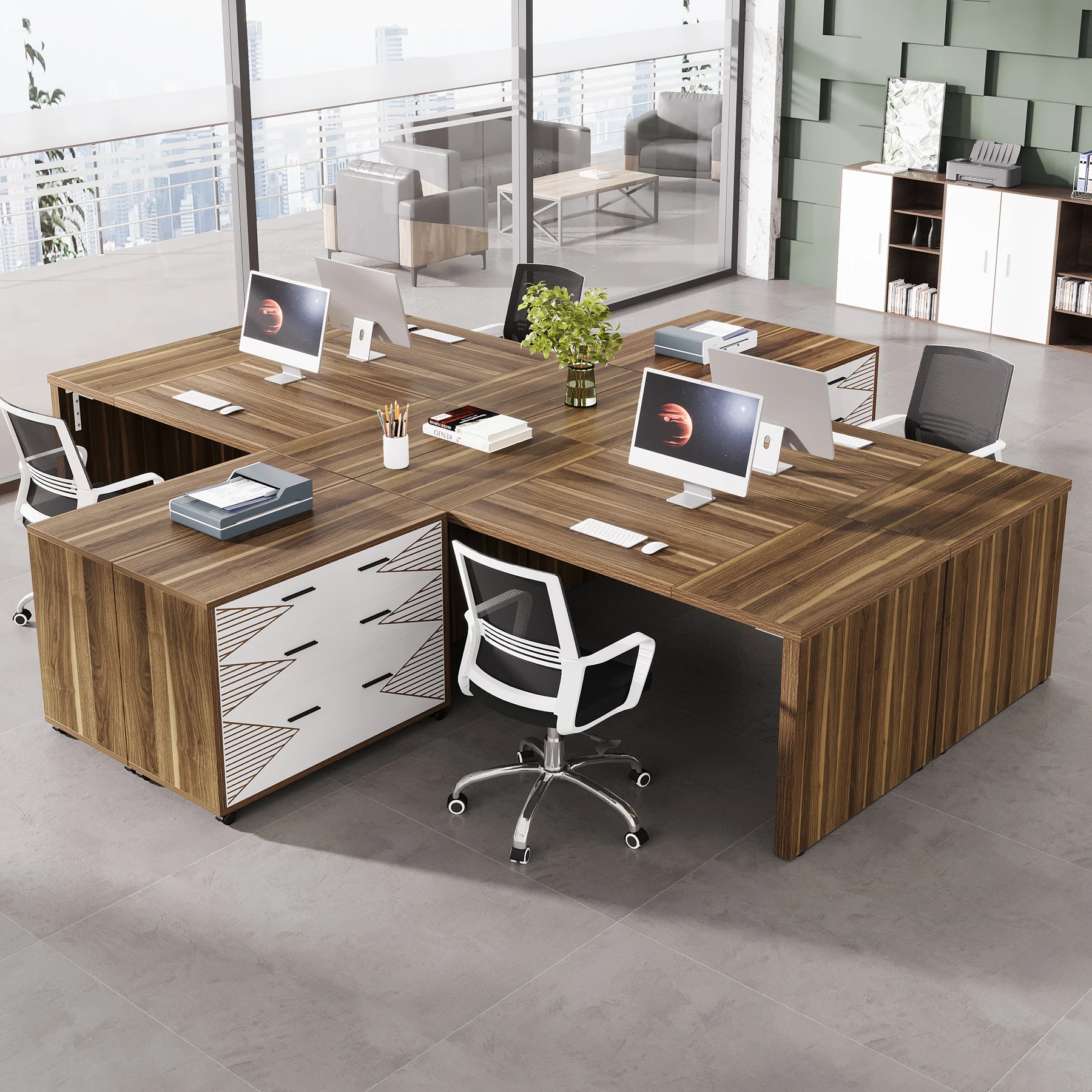 Tribesigns   Modern Luxury L S - đánh giá và giá Office Tech Furniture
