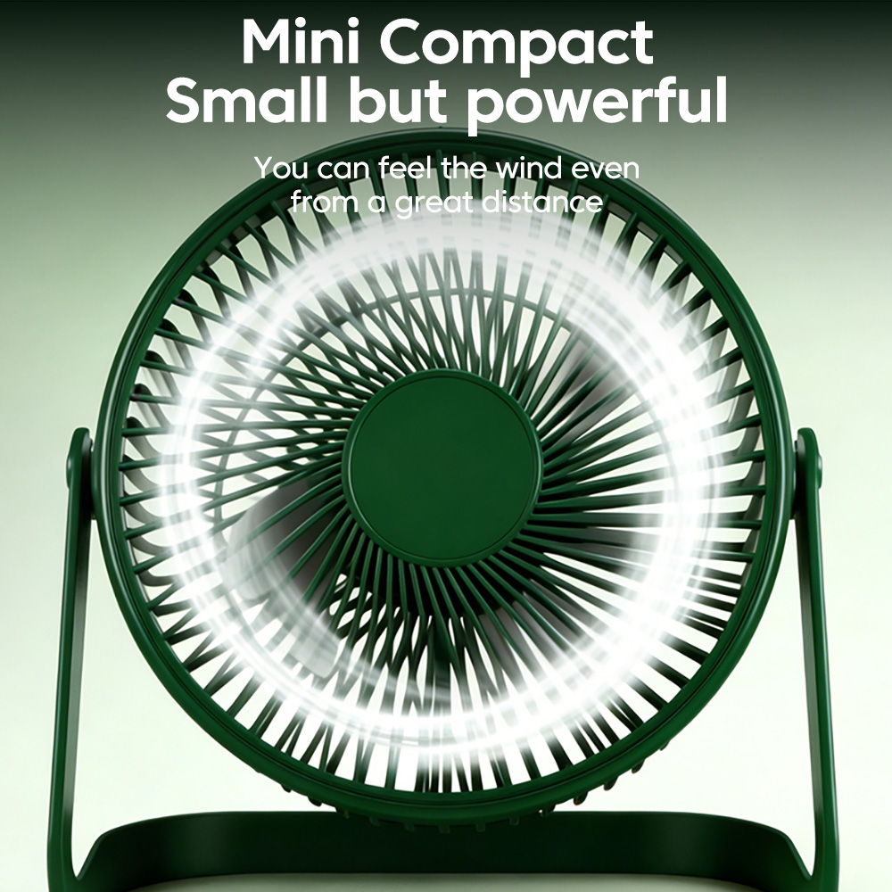 Mini USB Desktop Fan Portable  - đánh giá và giá Home Office Tech Gadgets