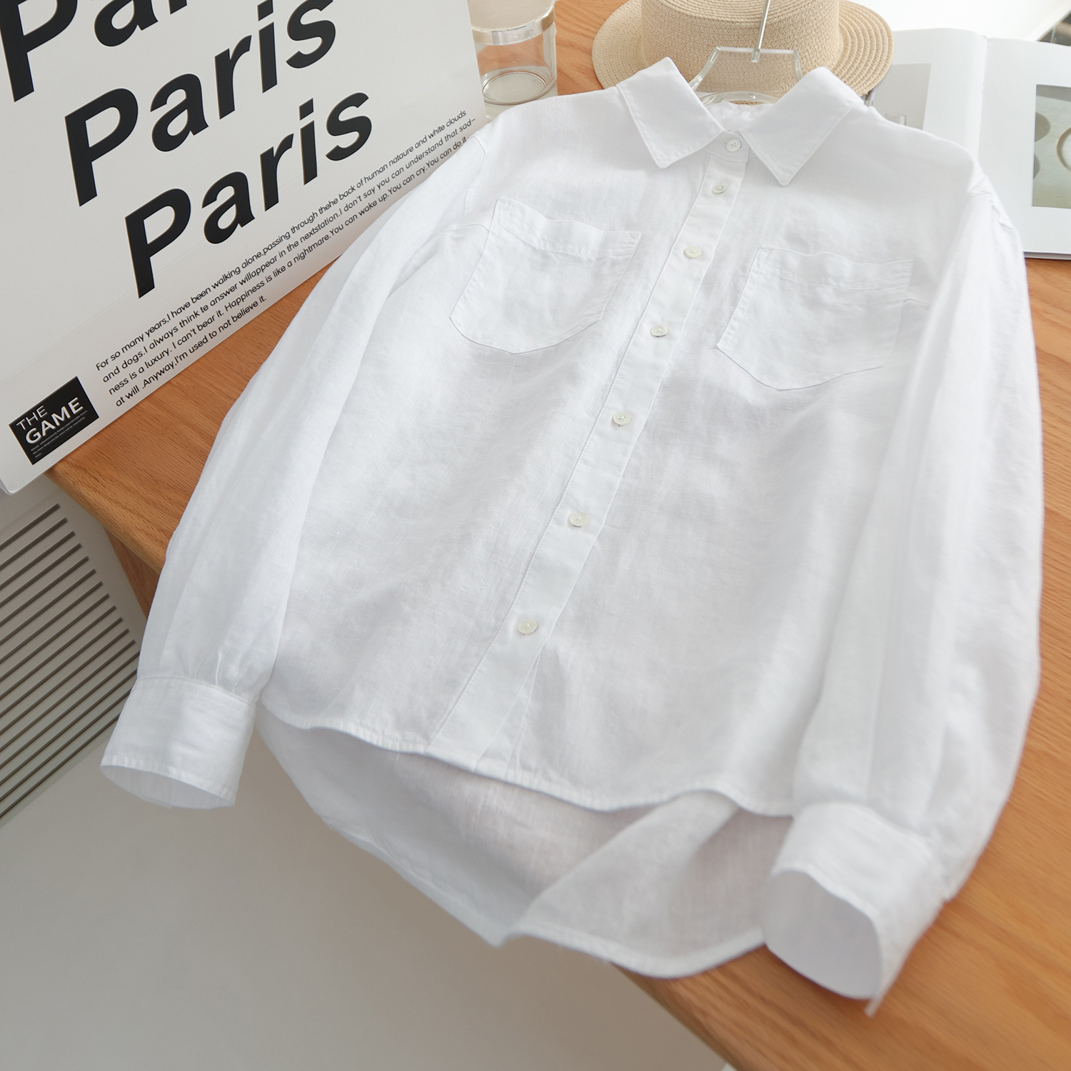 Women's 100% Linen Button-Down - đánh giá và giá Tech For Office