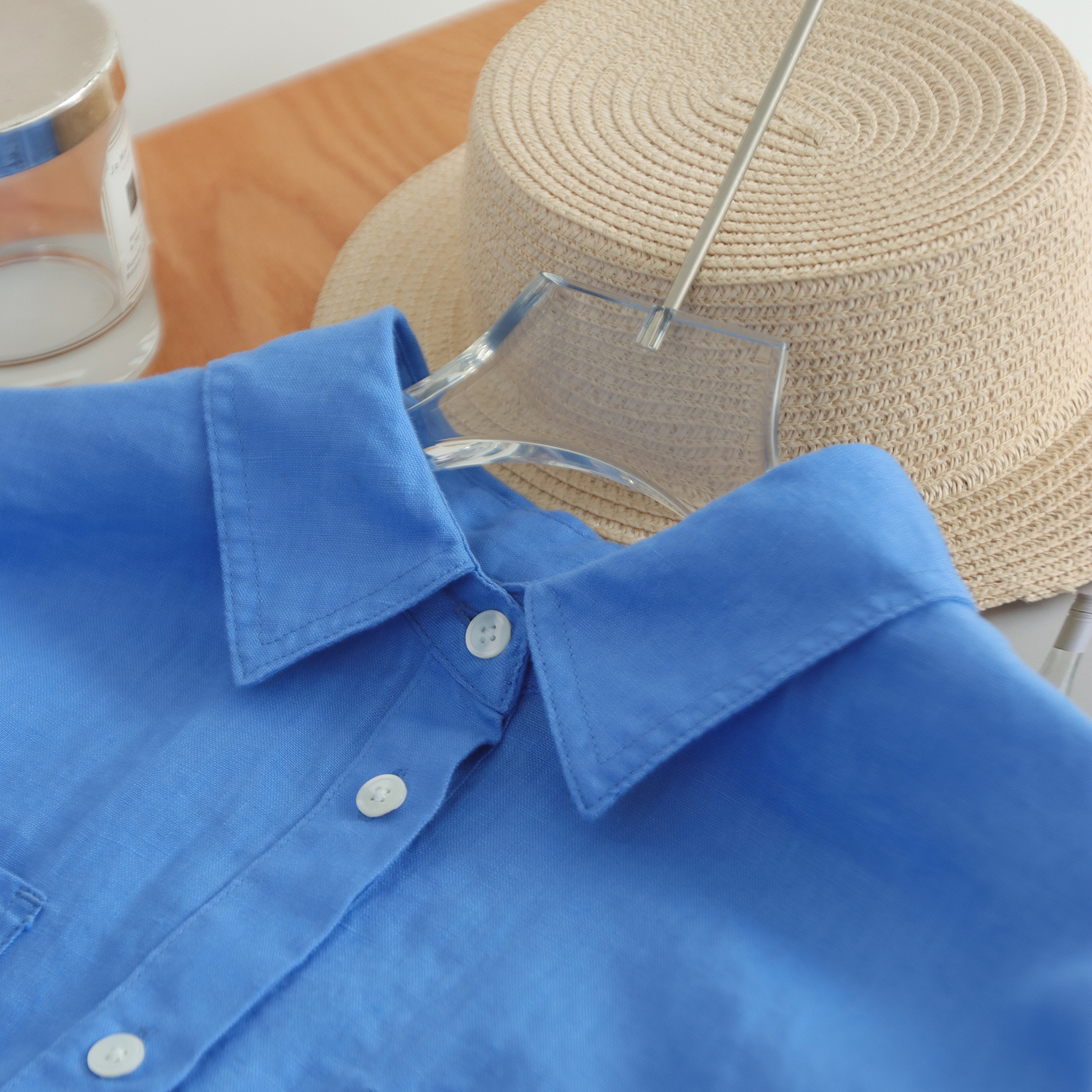 Women's 100% Linen Button-Down - đánh giá và giá Tech For Office